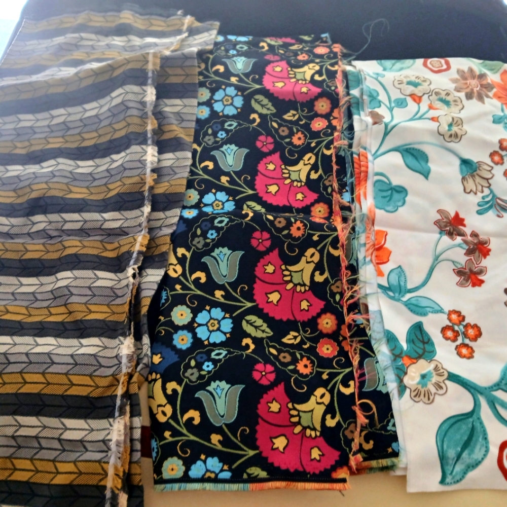 Colorful Vintage Fabric Bundle